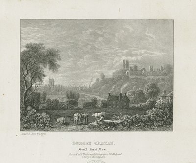 Dudley Castle: kobberpladegravering, nd [1653-1686] (tryk) af Michael Burghers