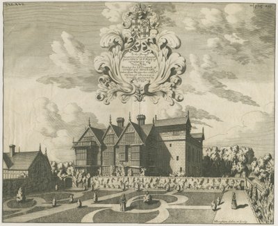 Madeley Manor House: gravering, nd [c 1686] (tryk) af Michael Burghers