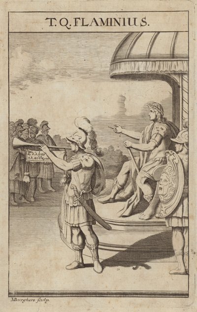 Titus Quinctius Flaminimus, romersk general af Michael Burghers