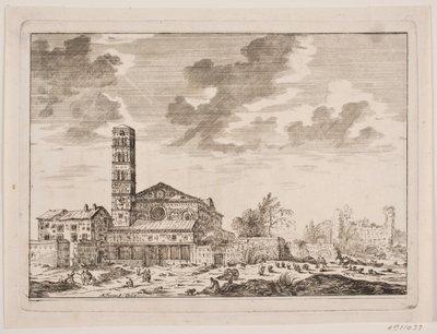 Italiensk kirke af Michael Fosie