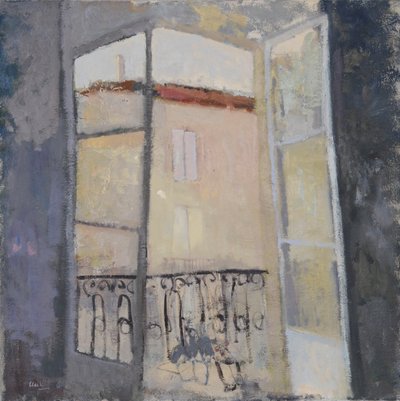 40 Rue Royale, 2015 (olie på linned) af Michael G. Clark