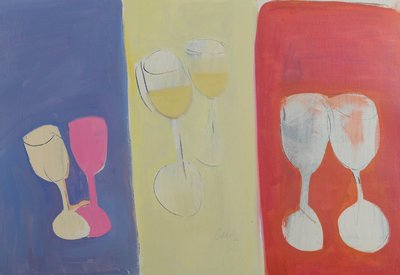 Memories of France, 2016 (blandede medier) af Michael G. Clark