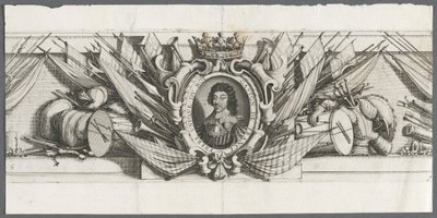 Belejringen af La Rochelle: Tavle 15, 1628-1630. af Michael Lasne
