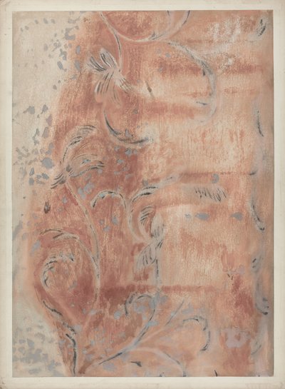 Fragment af vægdekoration, ca. 1940. af Michael Lauretano