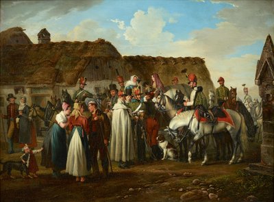 Husar i kvarter af Michael Neder
