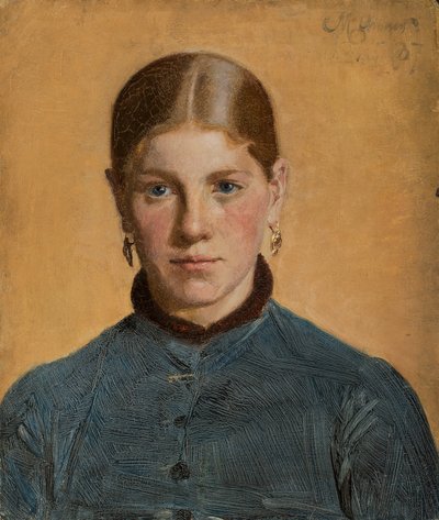 Dansk:  Skagenspige af Michael Peter Ancher