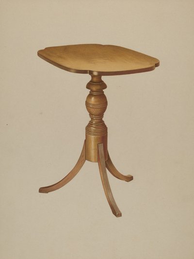Tabel, 19351942. af Michael Riccitelli
