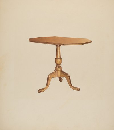 Bordstativ, 19351942. af Michael Riccitelli