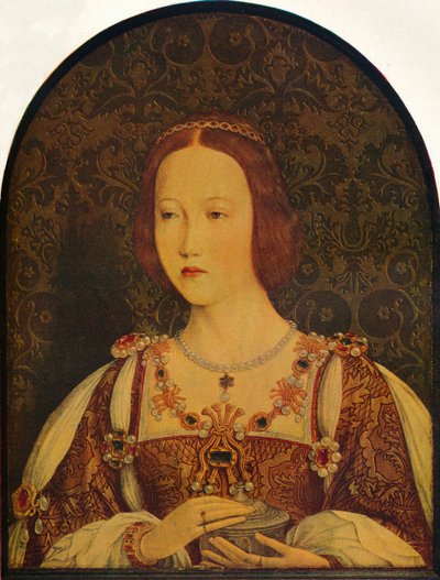 Portræt af en kvinde, muligvis Isabella I af Castilla, slutningen af det 15.-begyndelsen af det 16. århundrede, 1930. af Michael Sittow