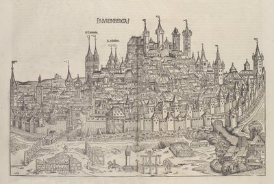 Nürnberg, 1493. af Michael Wolgemut