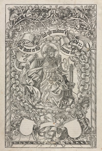 Nürnberg-krøniken: Emblemet af Michael Wolgemut