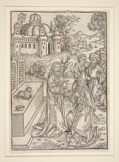 Side fra Stephan Fridolin, Skattevogteren (Nürnburg: Anton Koberger, 1491) af Michael Wolgemut