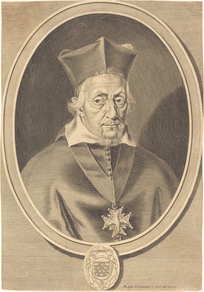 Francois La Rochefoucauld af Michel Lasne