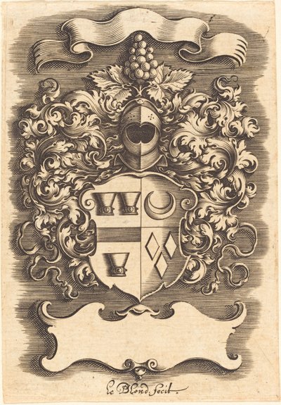 våbenskjold af Michel Le Blon