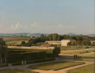 Udsigt over Villa Medicis haver Udsigt over Villa Medicis haver af Michel-Martin Drolling