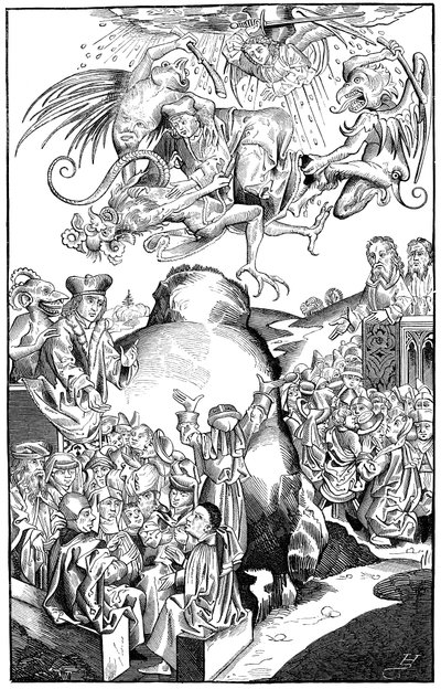 Antikrists regeringstid, 1493 af Michel Volgemuth