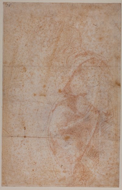 Figurstudier af Michelangelo (after) Buonarroti