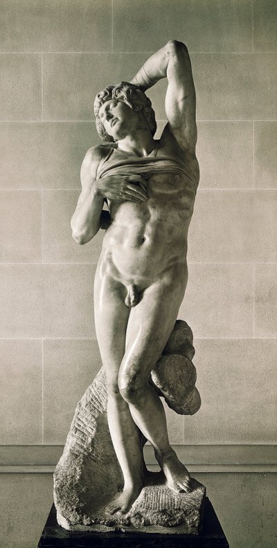 Fangenskab, sagde Den døende slave af Michelangelo Buonarroti