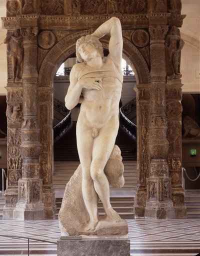 Fangenskab, kendt som The Dying Slave af Michelangelo Buonarroti