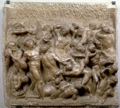 Kentaurer kamp af Michelangelo Buonarroti