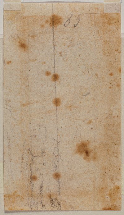 Figurskitse af Michelangelo Buonarroti