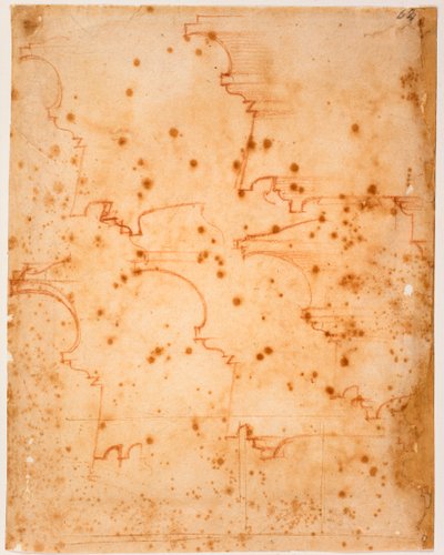 Rammer for den laurentiske randzone af Michelangelo Buonarroti