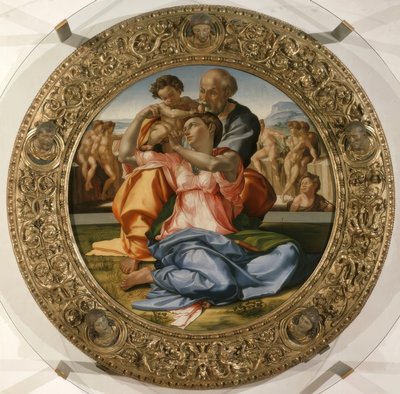 Madonna Doni af Michelangelo Buonarroti