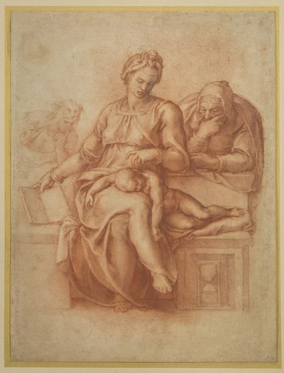 Vor Frue af Stilheden, ca. 1538 af Michelangelo Buonarroti