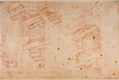 Studier af romerske monumenter af Michelangelo Buonarroti