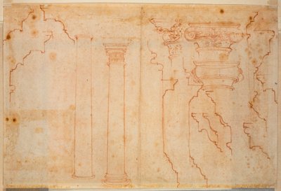 Studier af romerske monumenter af Michelangelo Buonarroti
