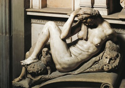 Natten, detalje fra graven til Giuliano de