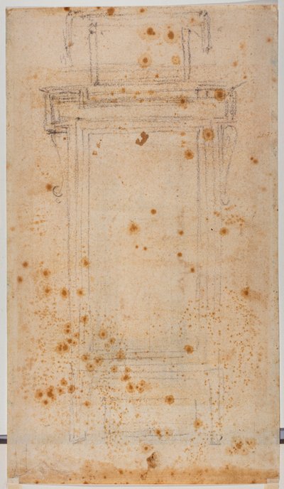 Vinduesdesign og undersøgelser til Laurentian curtilage af Michelangelo Buonarroti
