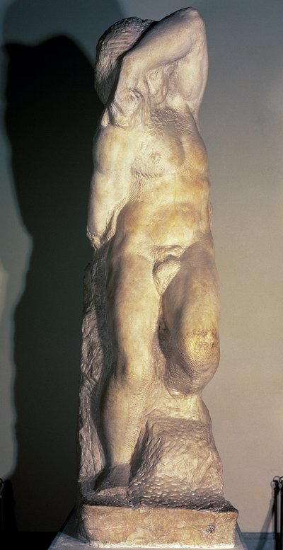 Ung træl, c.1520-23 af Michelangelo Buonarroti
