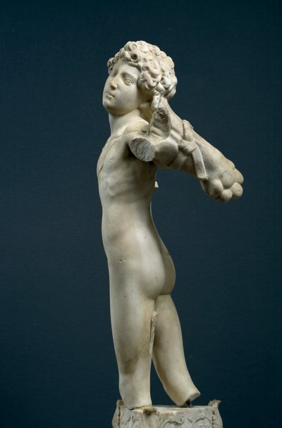 Ung bueskytte, ca. 1490 (marmor) af Michelangelo Buonarroti