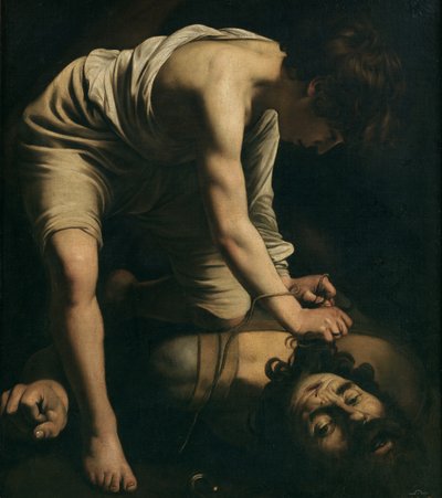 David med Goliats hoved af Michelangelo Merisi Caravaggio