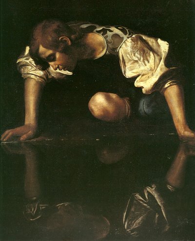 Narcissus, 1598-1599 af Michelangelo Merisi Caravaggio