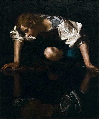 Narcissus af Michelangelo Merisi da Caravaggio