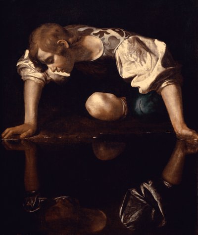 Narcissus, ca. 1597-99 af Michelangelo Merisi da Caravaggio