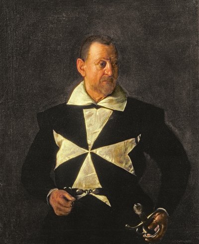 Portræt af en ridder af Malta, muligvis Fra Antonio Martelli af Michelangelo Merisi da Caravaggio