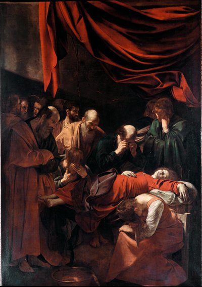Jomfruens død af Michelangelo Merisi da Caravaggio