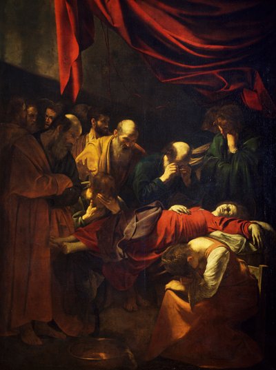 Jomfruens død af Michelangelo Merisi da Caravaggio