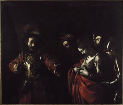 The Martyrdom of St Ursuladani af Michelangelo Merisi da Caravaggio
