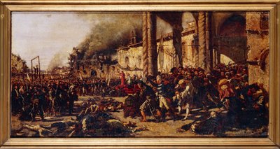 Italien, Napoli, Slagtninger af Altamura af Michele Cammarano