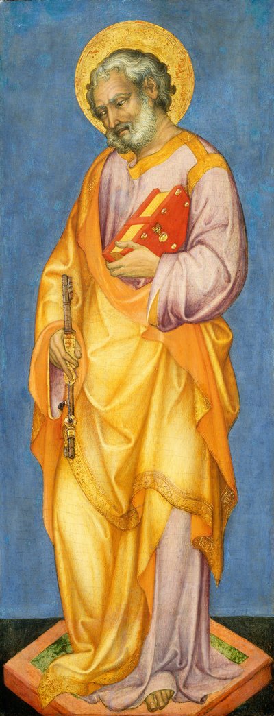 Sankt Peter, ca. 14451450. af Michele Giambono