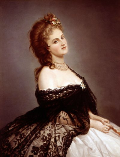Virginia Oldoini, grevinde af Castiglione, efter et foto af Pierre-Louis Pierson, 1862 af Michele Gordigiani
