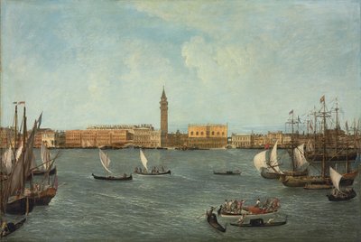 Bacino di San Marco, Venedig, ser mod Molo af Michele Marieschi