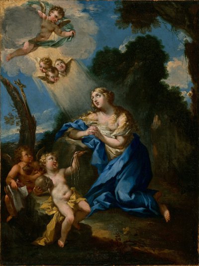 Den angrende Magdalene af Michele Rocca