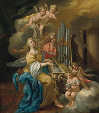Sankt Cecilia af Michele Rocca