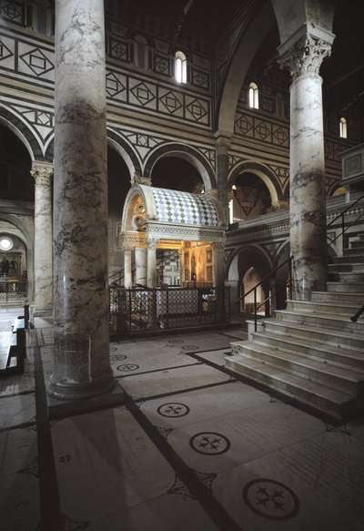 Kapel af krucifikset (ciborium) af Michelozzo di Bartolommeo