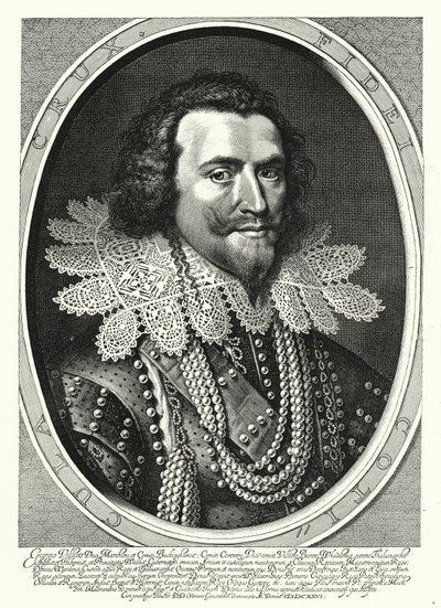 George Villiers af Michiel Jansz. van (after) Miereveld